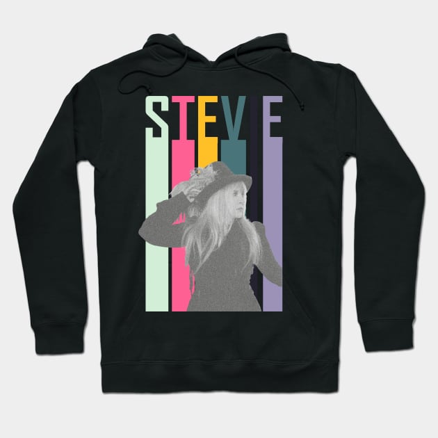 Stevie Nicks Retro Hoodie by 404pageNotfound
